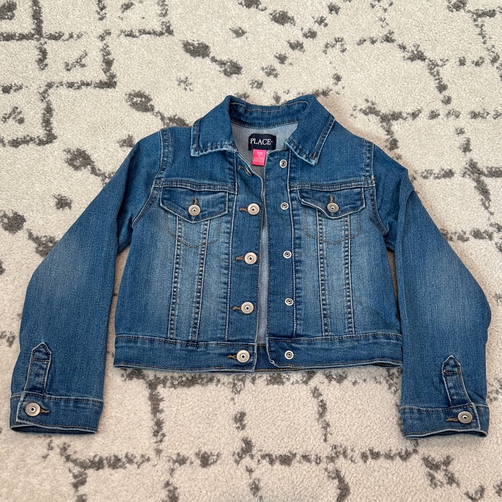 The Children’s Place Kids Classic Blue Jean Jacket